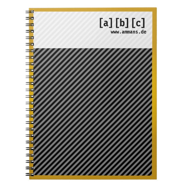 Cuaderno Libro de notas de Goldrand (Frente)