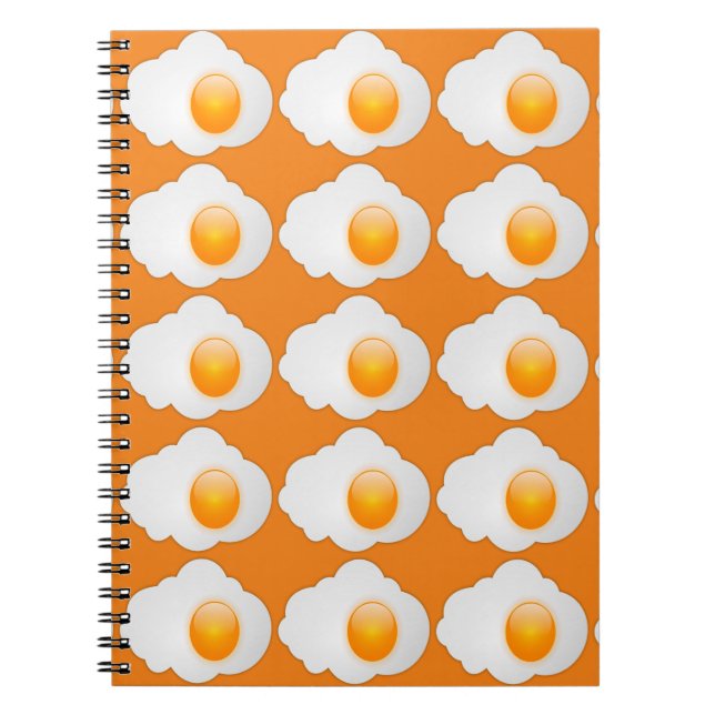 CUADERNO LIBRO DE NOTAS DE HUEVOS DE SOL LADO (Frente)