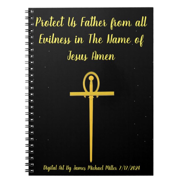 Cuaderno Libro De Notas De James Michael Miller (Frente)