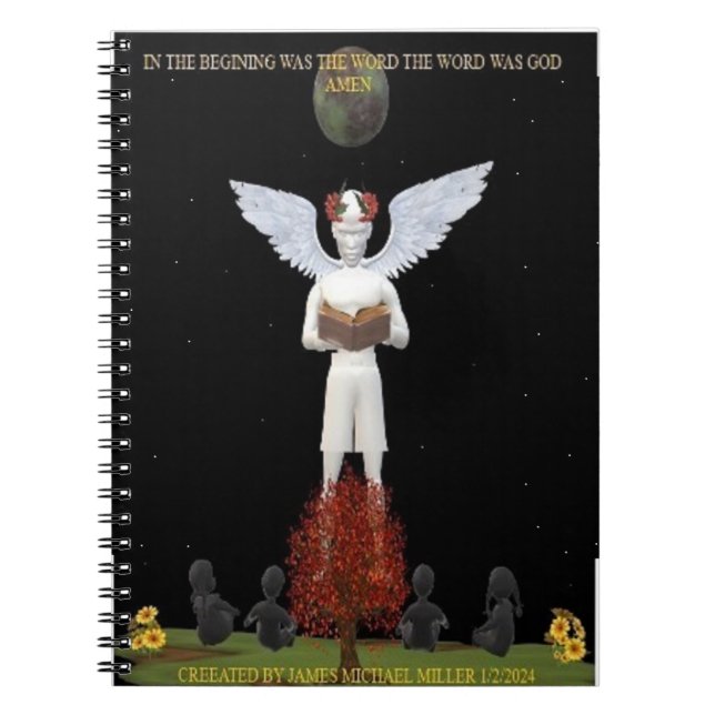 Cuaderno Libro De Notas De James Michael Miller (Frente)