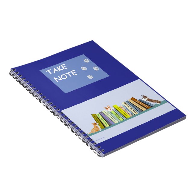 Cuaderno Libro de notas de la biblioteca Corgi (Lado Derecho)