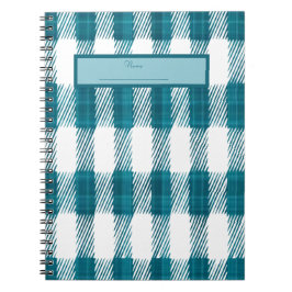 Cuaderno Libro de notas de la placa azul