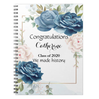 Cuaderno Libro de notas de memoria de graduación personaliz
