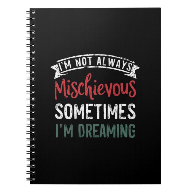 Cuaderno libro de notas de sueño (Frente)