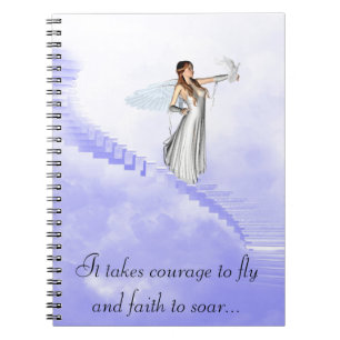 CUADERNO LIBRO DE NOTAS DE VALOR Y FE