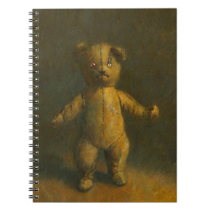 Cuaderno Libro de notas de Zombie Teddy Bear