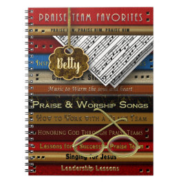 CUADERNO LIBRO DE NOTAS DEL EQUIPO DE ELOGIO - LIBROS/VIDRI