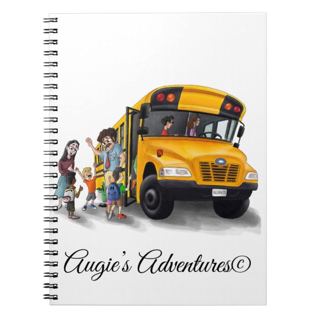 Cuaderno Libro de notas en espiral infantil (Frente)