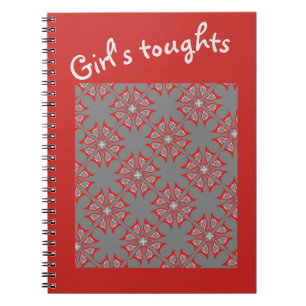 Cuaderno Libro de notas Jimette Design - Flores de Chicas