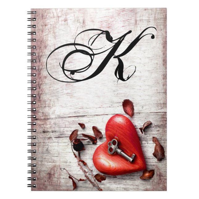 Cuaderno Libro de notas personalizado Clave de madera de pa (Frente)