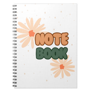 Cuaderno Libro de notas simple y bonito