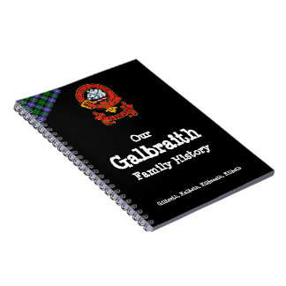 Cuaderno Libro de notas sobre historia de la familia Clan G