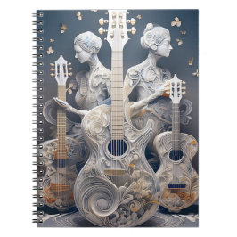 Cuaderno Libro de notas sobre música