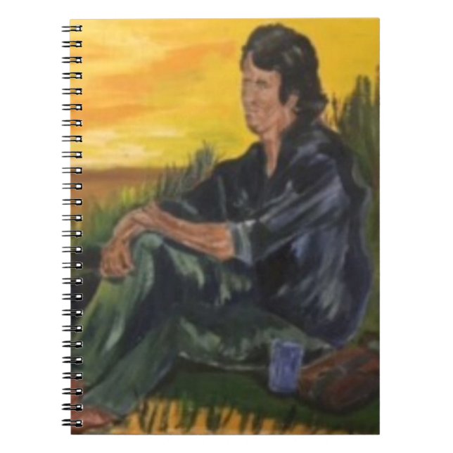 Cuaderno Libro de notas/ solo a orillas del río (Frente)