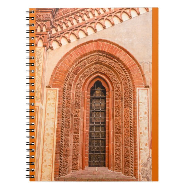 CUADERNO LIBRO DE NOTIFICACIÓN DE IMÁGENES DE ESTILO GÓTICO (Frente)