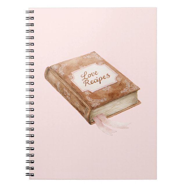 Cuaderno Libro de Recetas de Amor (Frente)
