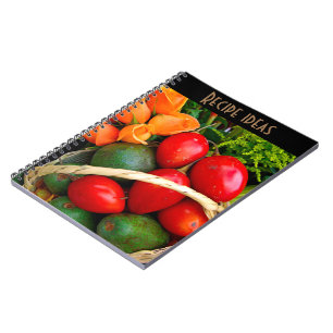 Cuaderno Libro de recetas de fruta tropical