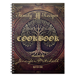 Cuaderno Libro de recetas de la familia de cosecha de cosec