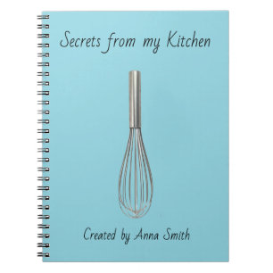 Cuaderno Libro de recetas familiares