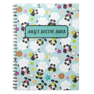 Cuaderno Libro de recetas personalizado