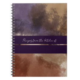 Cuaderno Libro de recetas personalizado
