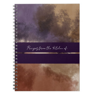Cuaderno Libro de recetas personalizado