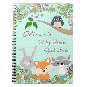 Cuaderno Libro de regalos y invitados para baby shower de t