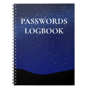 CUADERNO LIBRO DE REGISTRO DE CONTRASEÑAS