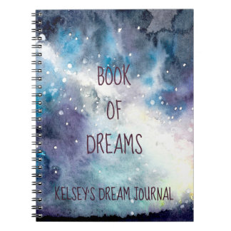Cuaderno Libro de sueños personalizado