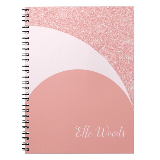 Cuaderno Libro de trabajo de concurso personalizado - Rose  (Frente)