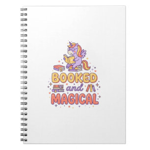 Cuaderno Libro de Unicornio y Magia Imprimir Lista Fondo Bl