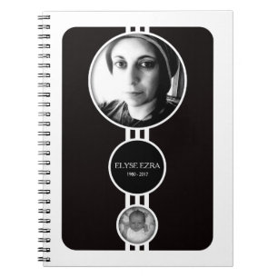 Cuaderno libro de visitas conmemorativas de elipses