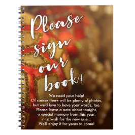 Cuaderno Libro de visitas de la celebración de días