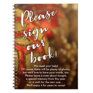 Cuaderno Libro de visitas de la celebración de días