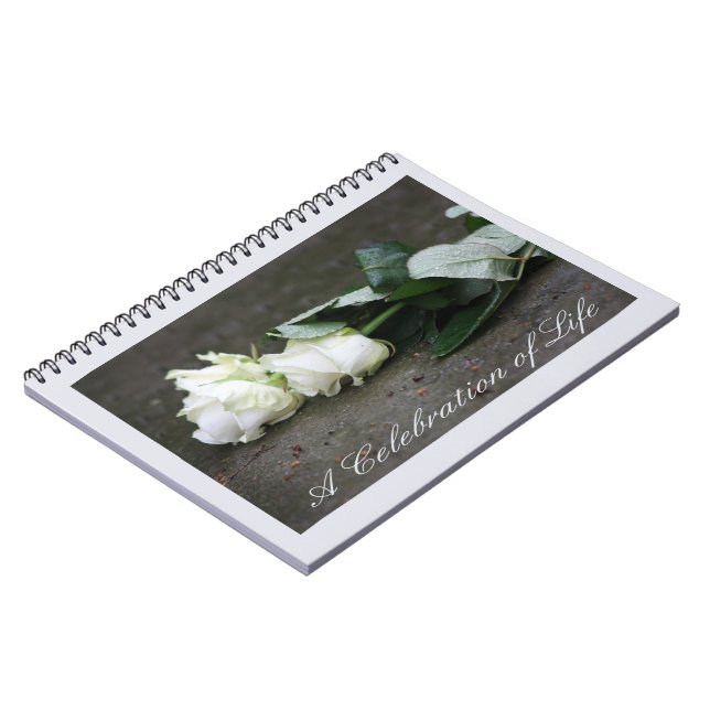 Cuaderno Libro de visitas de la Celebración de la Vida (Lado Izquierdo)