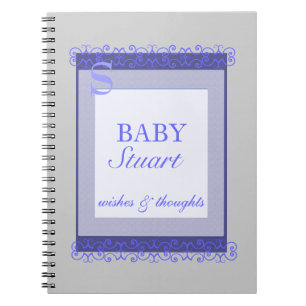 Cuaderno Libro de visitas de la ducha del bebé