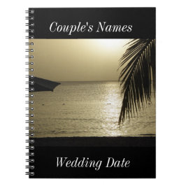 Cuaderno Libro de visitas de Negril Jamaica Boda