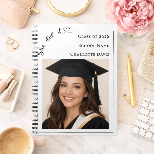 Cuaderno Libro de visitas fotográfico Fiesta de graduación  (Subido por el creador)