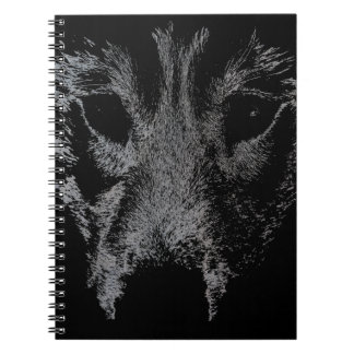 Cuaderno Libro del diario del perrito del husky siberiano