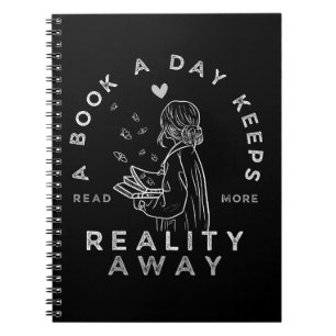 Cuaderno Libro divertido de citas de lectura. Un libro al d