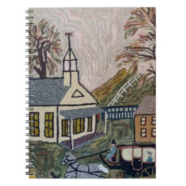 Cuaderno Libro en blanco de la iglesia - manta que engancha