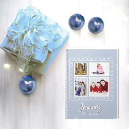 Cuaderno Libro fotográfico azul de Joyoux Noel