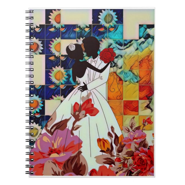 Cuaderno Libro fotográfico de la pareja de amantes (Frente)