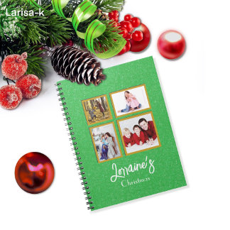 Cuaderno Libro fotográfico Green Joyoux Noel