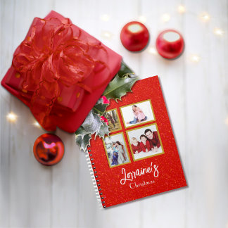 Cuaderno Libro fotográfico Red Joyoux Noel