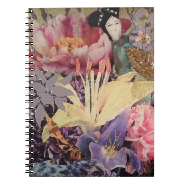 Cuaderno Libro inspirado asiático de la foto (Frente)