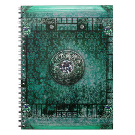 Cuaderno Libro mágico medieval del tomo antiguo bonito de