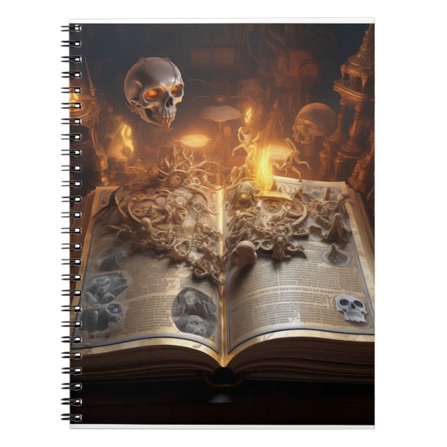 Cuaderno Libro prohibido de la sabiduría (Frente)