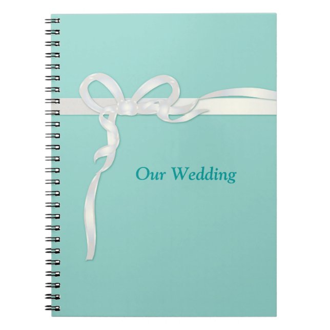 Cuaderno Libros azules de la boda del huevo de los (Frente)