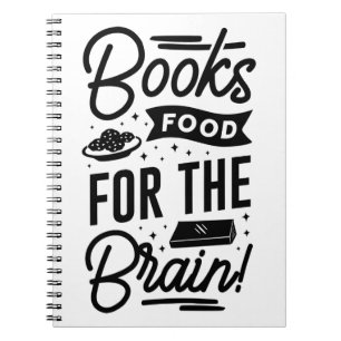 Cuaderno Libros comida para el cerebro